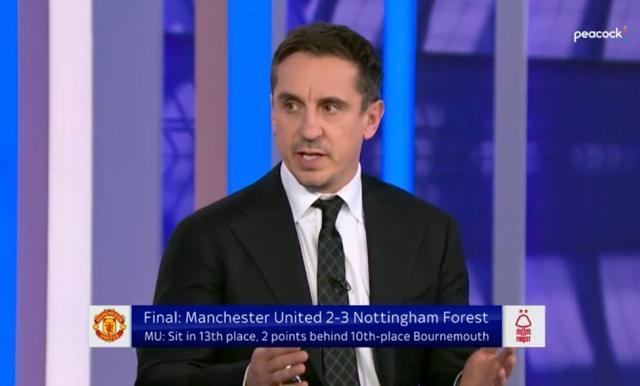 MK体育app-内维尔质疑阿莫林：XJB换人，学学人家马雷斯卡！