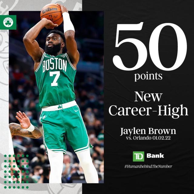 MKSPORT-狂砍50分刷新生涯新高 杰伦·布朗导演大逆转